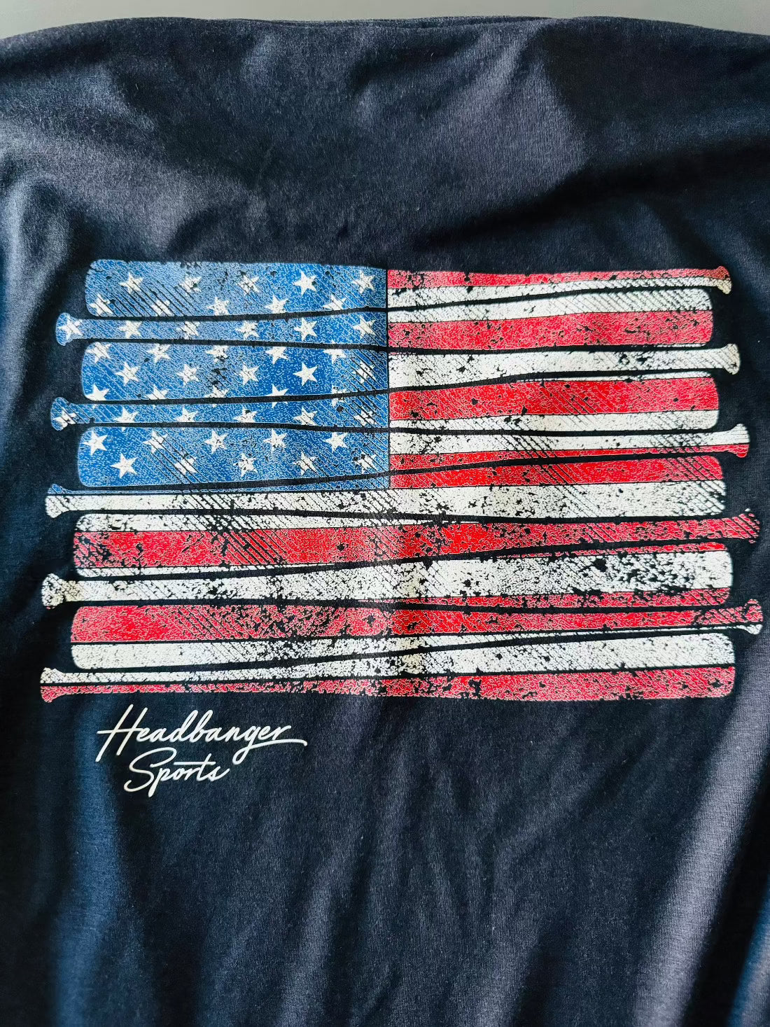 HB Lifestyle Active Wear Men's T-Shirt: Patriotic Stars and Stripes Design | Comfortable Workout & Casual Wear for Gym, Running, and Everyday Use