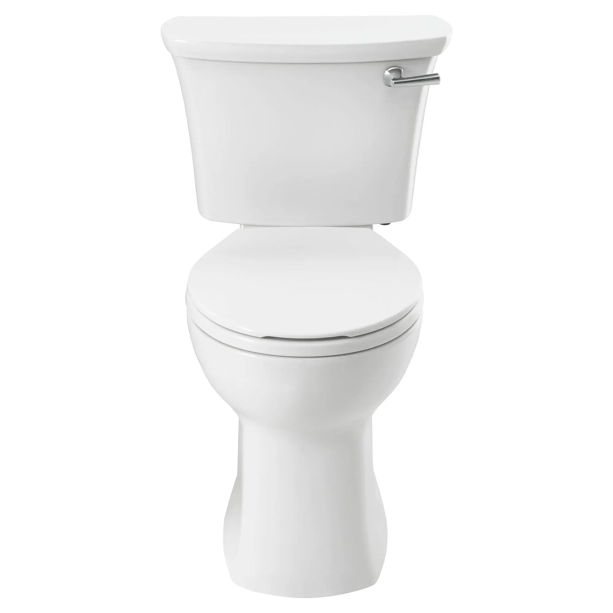 Edgemere® Two-Piece 1.28 GPF/4.8 LPF Water-Saving Round Front Right-Hand Flush Toilet - Compact Bathroom Solution for Small Spaces & Modern Homes