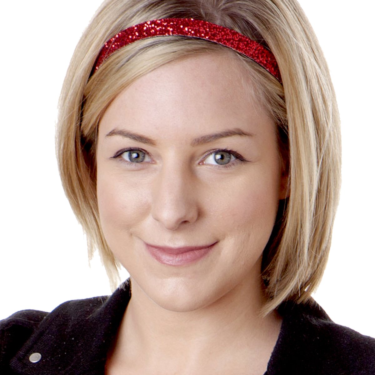 Sparkly Bling Mixed 3pk Adjustable No-Slip Headbands for Women, Girls & Teens - Petite Size - Perfect for Sports, Workouts, School & Everyday Fashion (Bling Glitter Mixed Red)