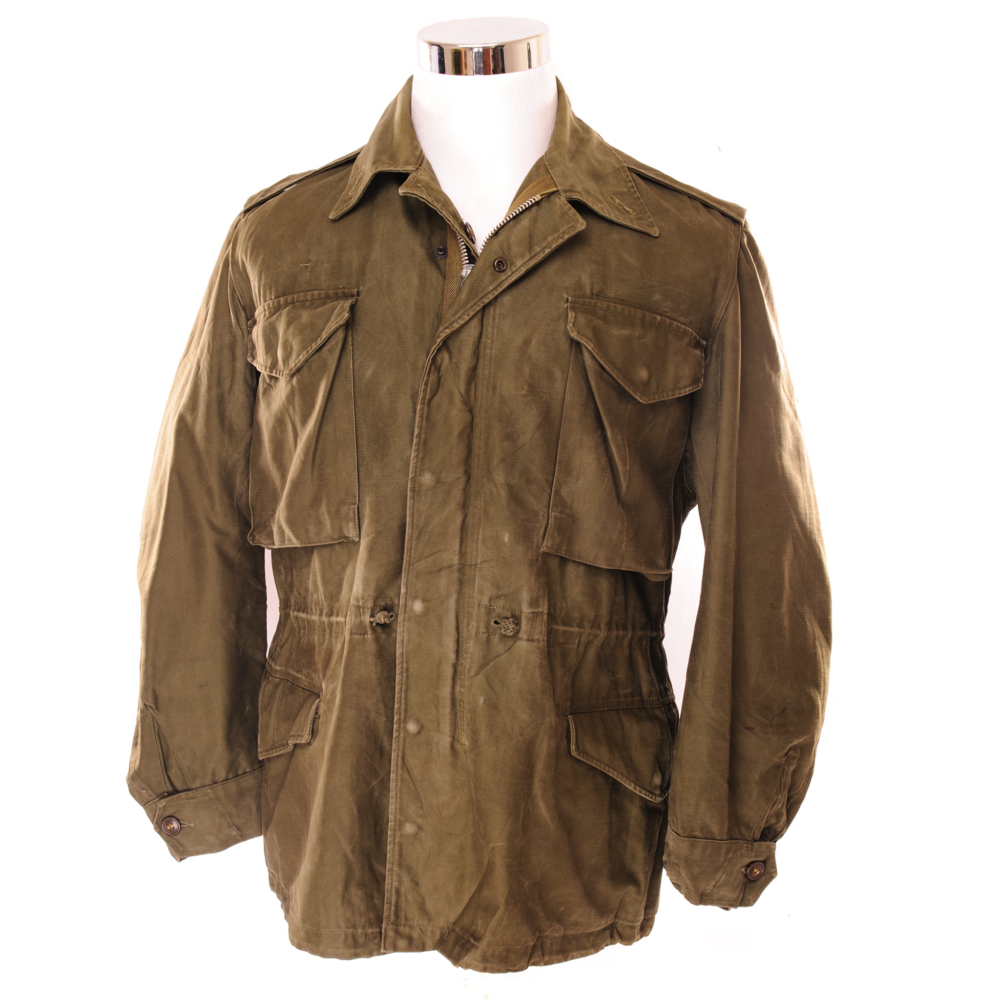 Vintage US Army M-1951 M51 Field Jacket - Korean War Era (1953) - Size Medium Short - Military Surplus Outerwear for Outdoor Adventures & Historical Reenactments