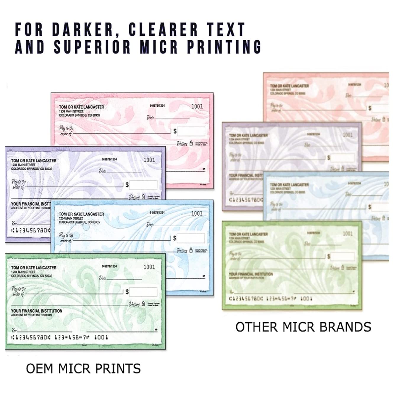 RT MICR Compatible Replacement Toner Cartridge for HP 85A CE285A | Works with LaserJet Pro M1212 M1217 P1102 P1109 Printers | 285A Check Printing Supplies | Perfect for Banking, Business Checks & Financial Documents