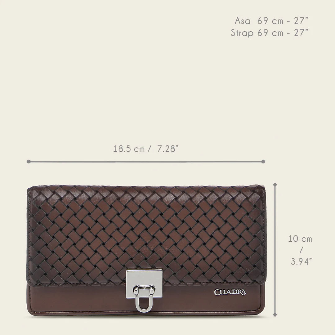 BD257RS Cuadra Honey Casual Fashion Bifold Wallet for Women - Stylish & Slim Leather Wallet for Everyday Use, Gift Ideas