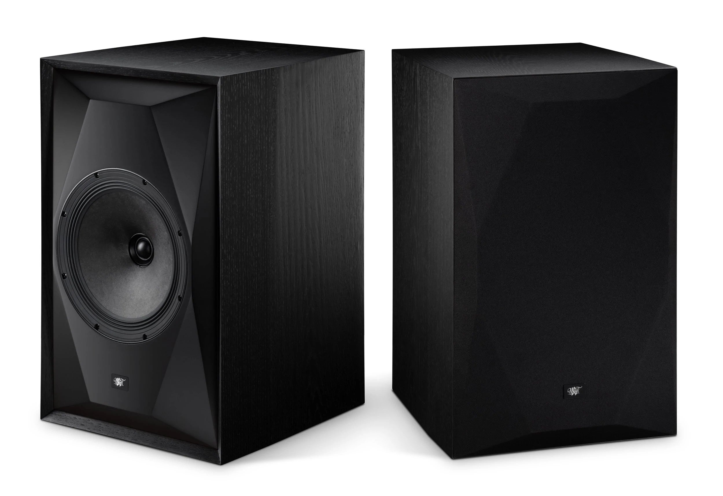 MoFi Mobile Fidelity SourcePoint 10 High-End Bookshelf Speakers (Pair) - Premium Walnut Finish - Perfect for Home Audio, Studio Monitoring & Hi-Fi Listening