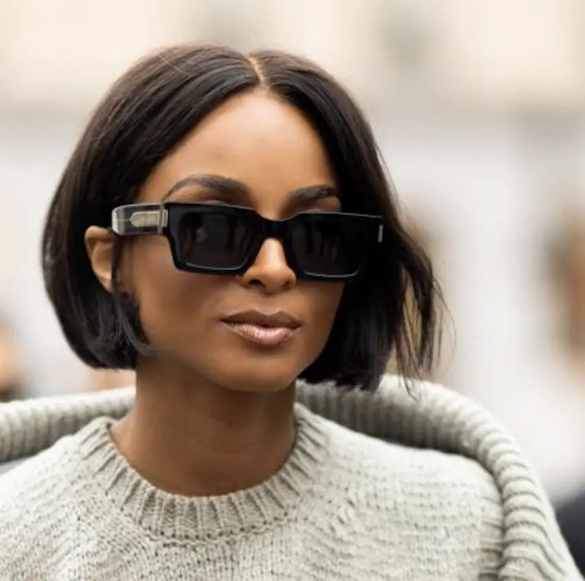 Saint Laurent SL572 Black Polarized Sunglasses for Women & Men - UV Protection, Luxury Fashion Shades for Outdoor, Driving & Travel