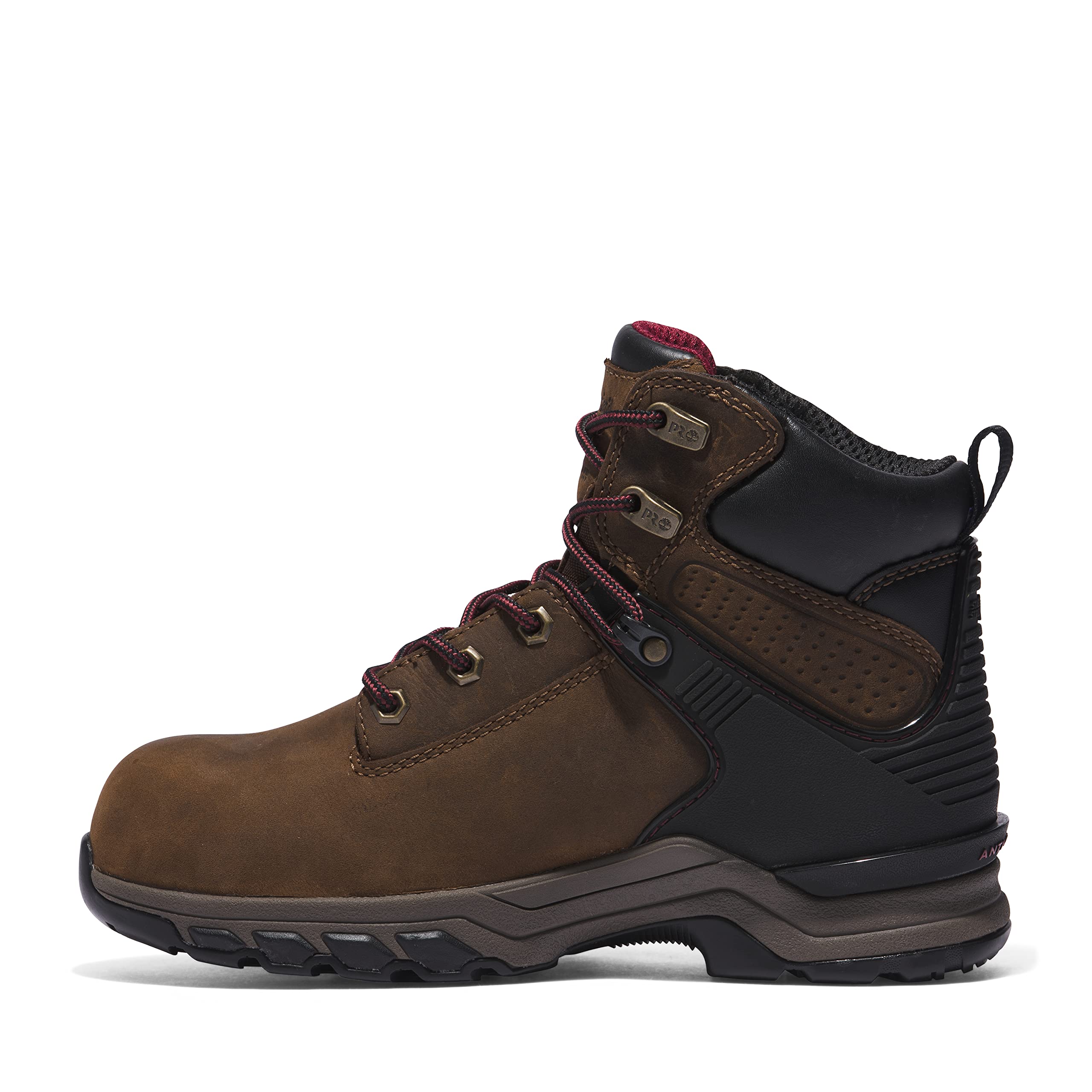 Timberland PRO Women's Hypercharge 6 Inch Composite Safety Toe Waterproof Work Boots - Durable Industrial Boots for Construction, Warehouse & Outdoor Work