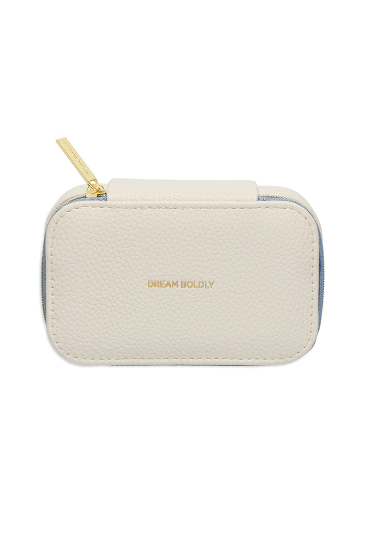 Elegant Mini Jewelry Box for Rings, Necklaces & Earrings - Perfect for Travel, Gifts & Home Storage
