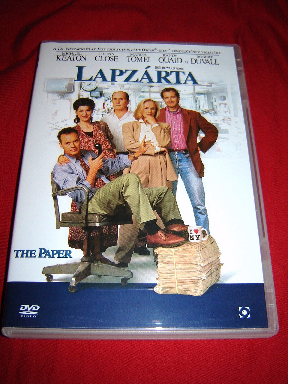 The Paper (1994) DVD - Classic Comedy Movie by Ron Howard | Perfect for Movie Nights & 90s Film Collections