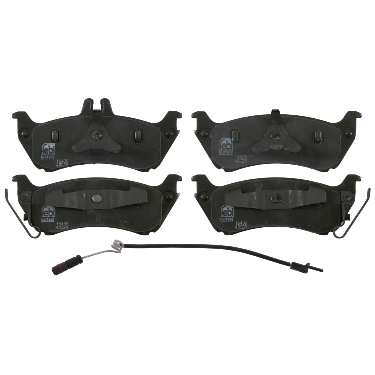 High-Quality FEBI Rear Disc Brake Pad Set for Mercedes W163 (1998-2005) - Perfect Fit 1634201420 - Ideal for Smooth Braking & Enhanced Safety in City Driving & Highway Conditions