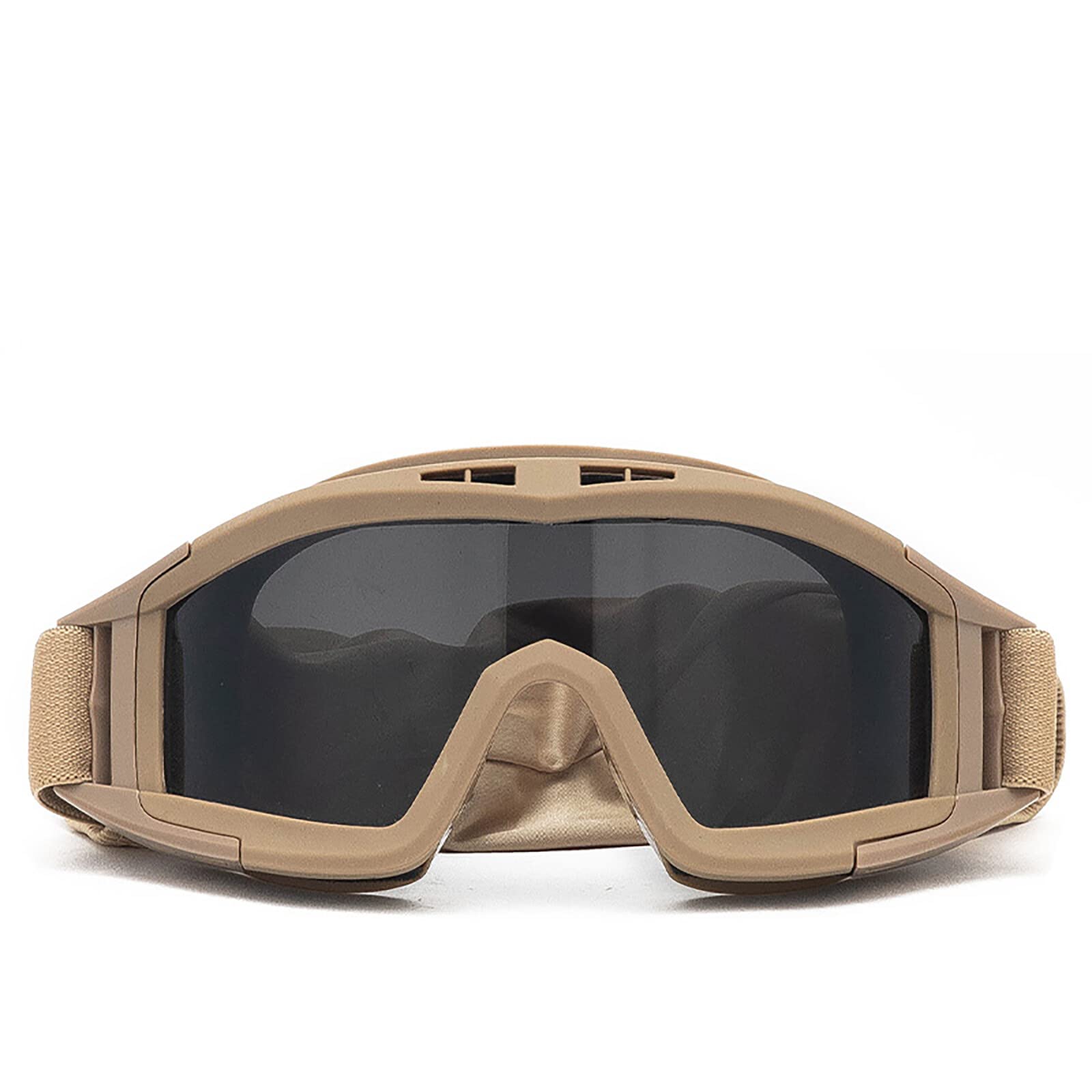 SOONHUA Tactical Airsoft Goggles - ANSI Rated Safety Glasses for Airsoft, Hunting, Cycling & Outdoor Sports - Anti-Fog, UV Protection & Impact Resistant for Maximum Eye Safety