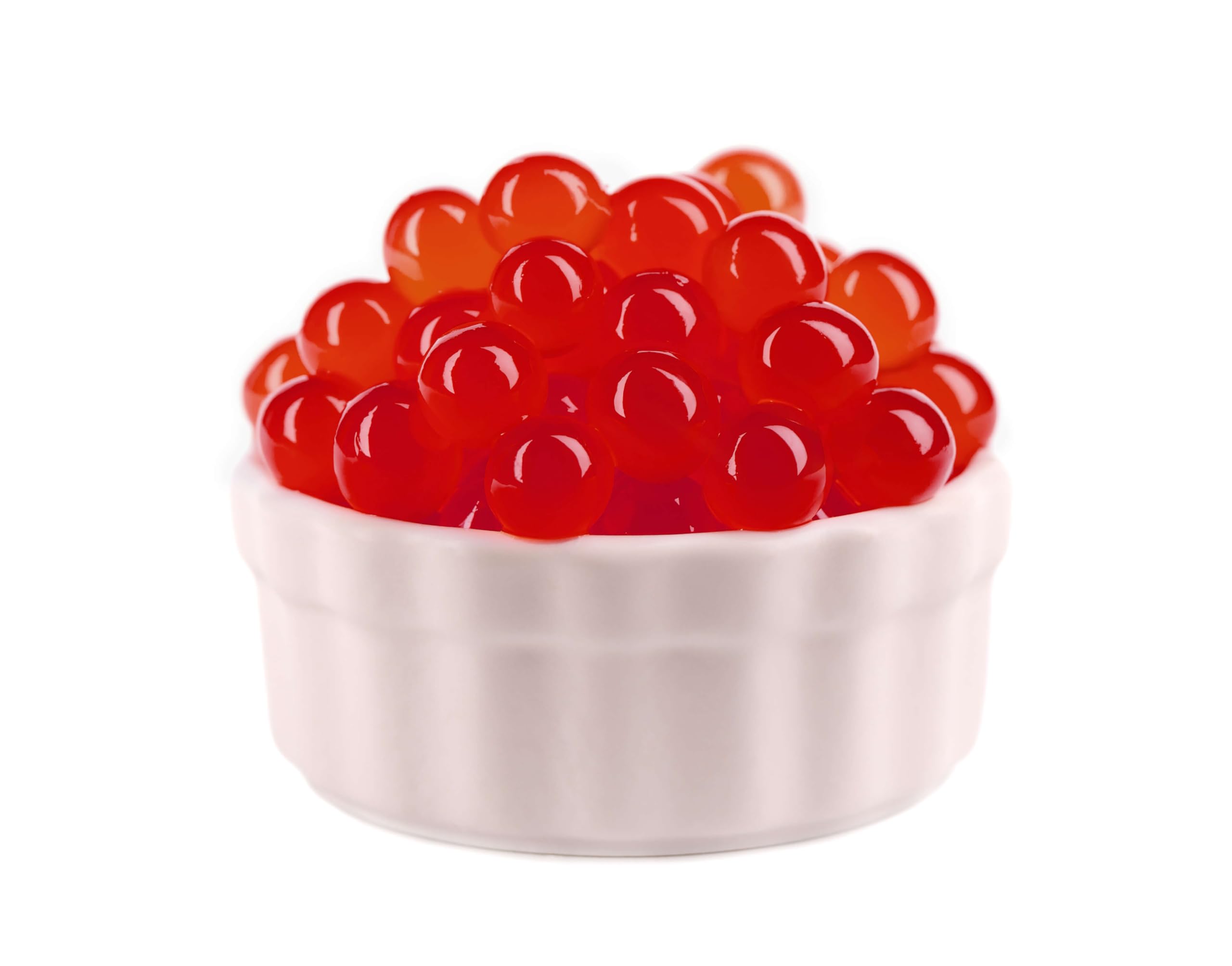 Premium Mec3 Pomegranate Bubble Tea Pearls, 3kg Bulk Fruit Juice Balls for Boba Drinks, Desserts & Toppings – Perfect for Bubble Tea Shops, Cafes & Home Brewing