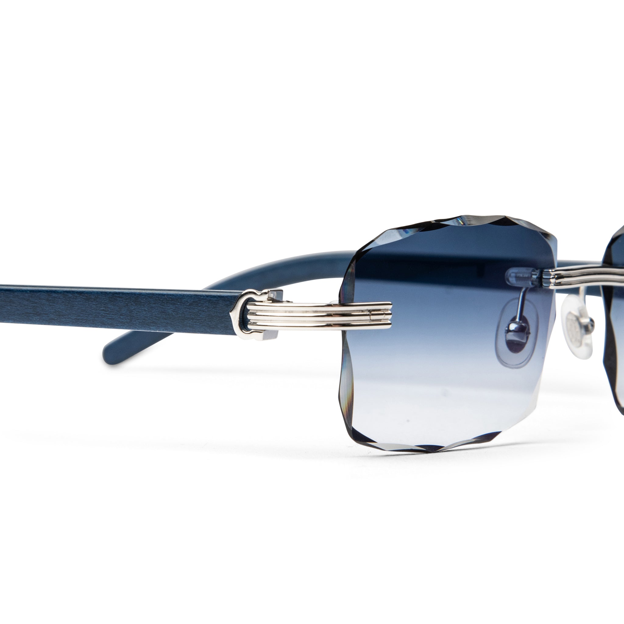 Cartier CT0286O 005 Premiere De Cartier Rimless Sunglasses - Luxury Designer Eyewear for Women & Men | UV Protection, Lightweight & Stylish | Perfect for Outdoor Activities, Travel & Fashion Statements