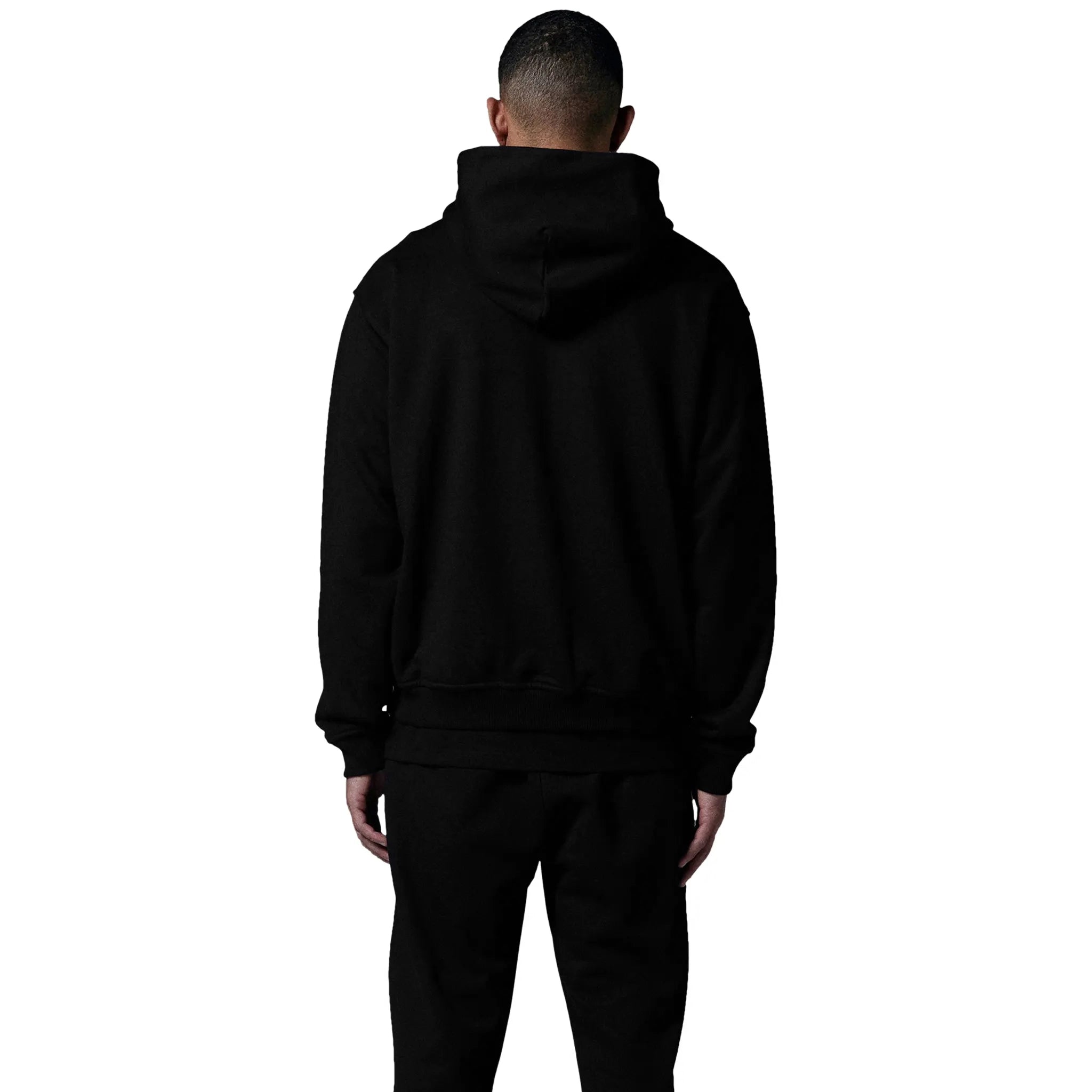 Human Race Human Jet Black Hoodie - Stylish & Comfortable Men's Pullover Sweatshirt for Casual Wear, Street Fashion & Gym