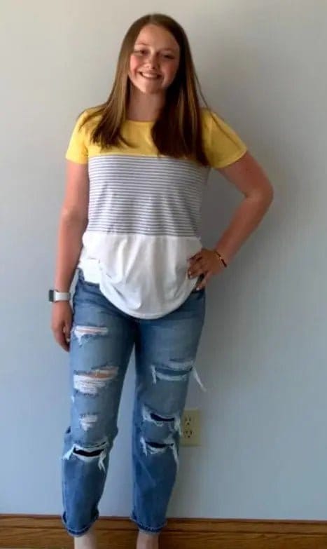 Mid Rise Boyfriend Jeans for Women - Comfortable Stretch Denim Pants for Casual Wear & Everyday Outfits