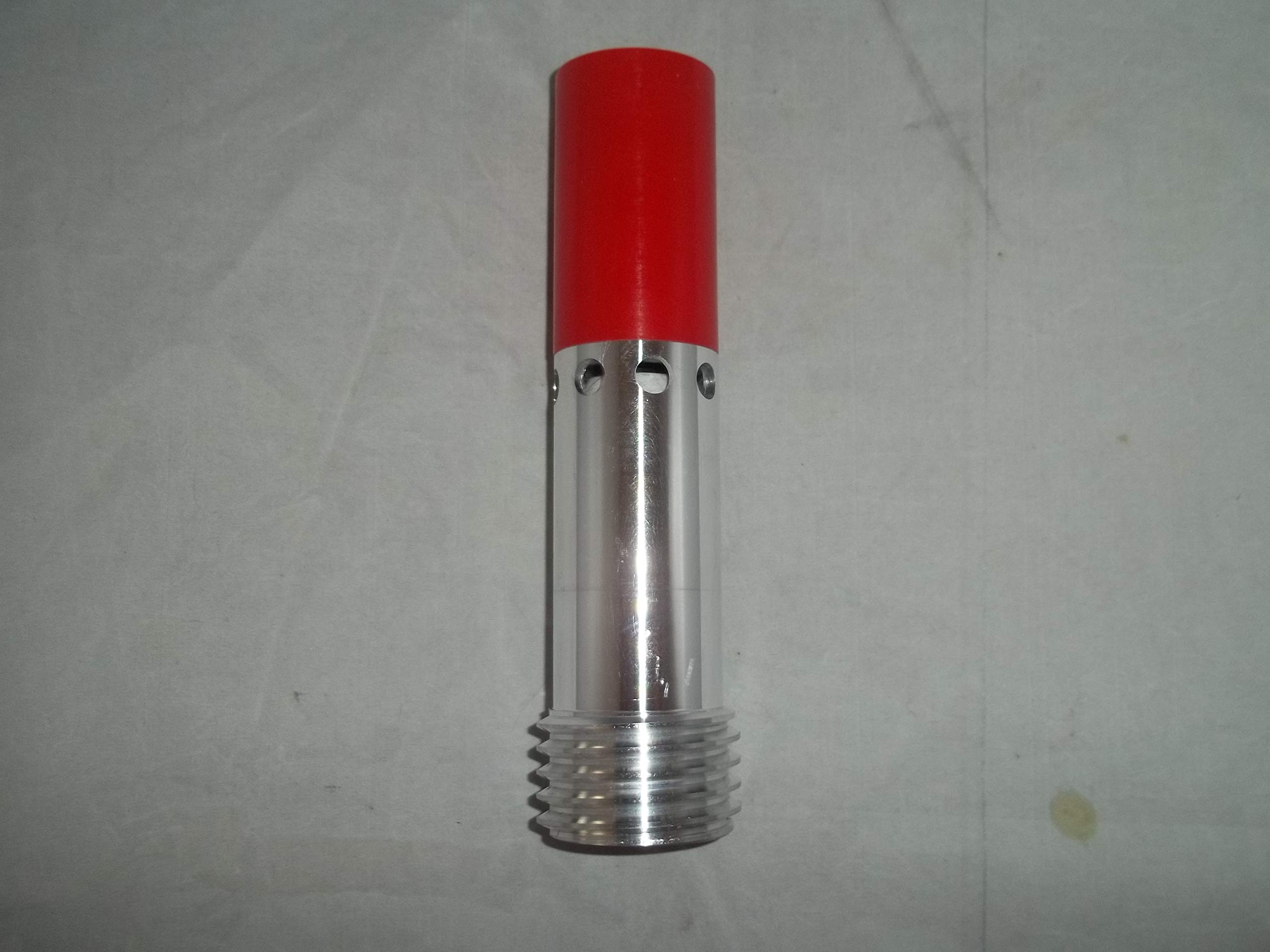 DOUBLE VENTURI BLAST NOZZLE - ALUMINUM SANDBLASTING TOOL SIZE 4 - Ideal for Industrial Sandblasting, Metal Surface Preparation & Rust Removal