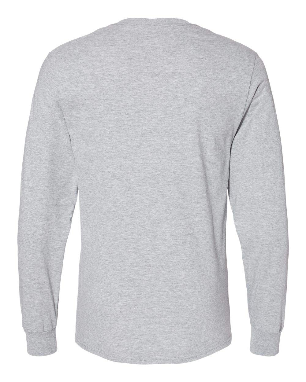 Fruit of the Loom Men's Classic Long Sleeve Cotton T-Shirt - Soft Breathable Casual Shirt for Everyday Wear, Work & Outdoor Activities