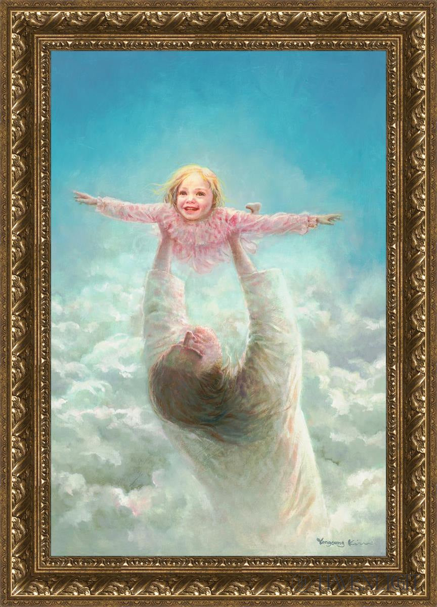 Arms Of Faith By Yongsung Kim - Inspirational Christian Wall Art - Perfect for Home Decor, Church & Office - Motivational Scripture Painting for Living Room, Bedroom & Prayer Space