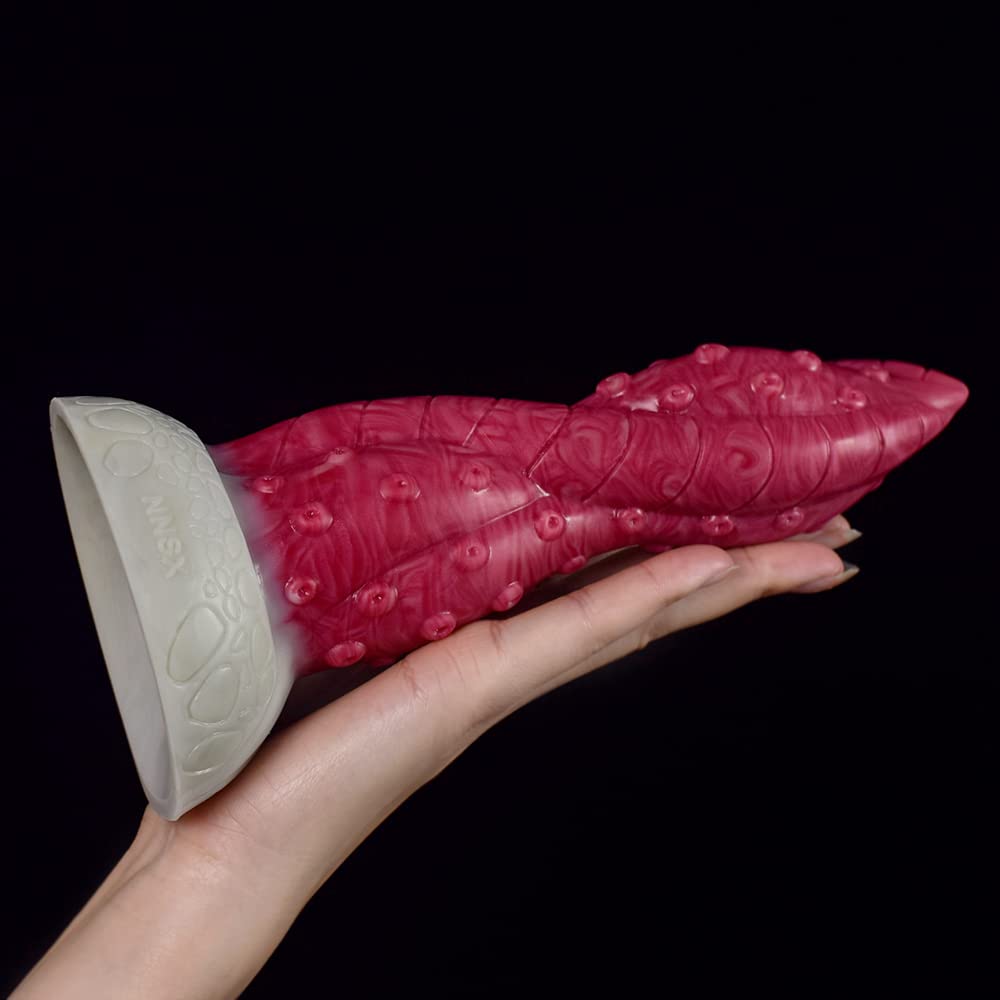BeHorny Liquid Silicone Octopus Tentacle Dildo with Suction Cup - Realistic Adult Sex Toy for Women & Men - Perfect for Solo Play, Couples Fun and BDSM Fantasy