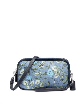 Coach Floral Sadie Crossbody Bag for Women - Stylish Shoulder Purse with Adjustable Strap, Perfect for Daily Use, Travel & Date Night