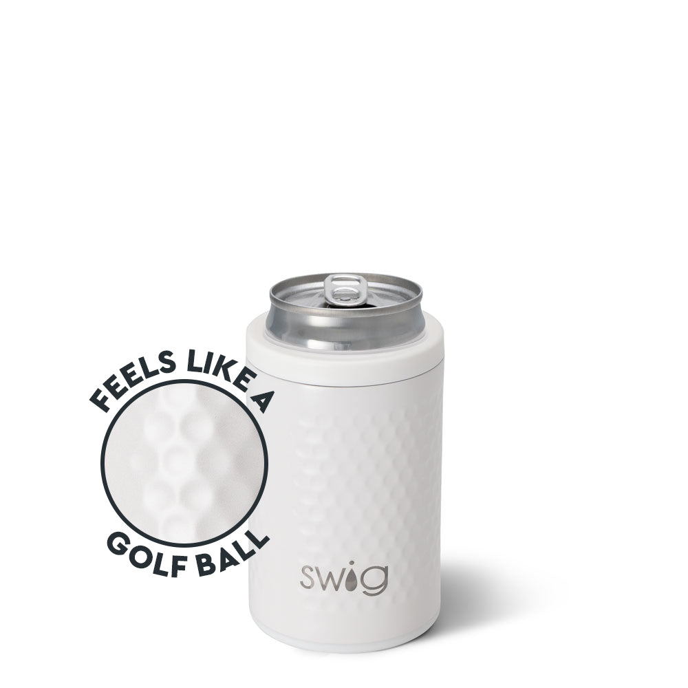Premium 12oz Golf Ball Can & Bottle Cooler - Insulated Beverage Holder for Golf, Camping, Beach & Outdoor Activities