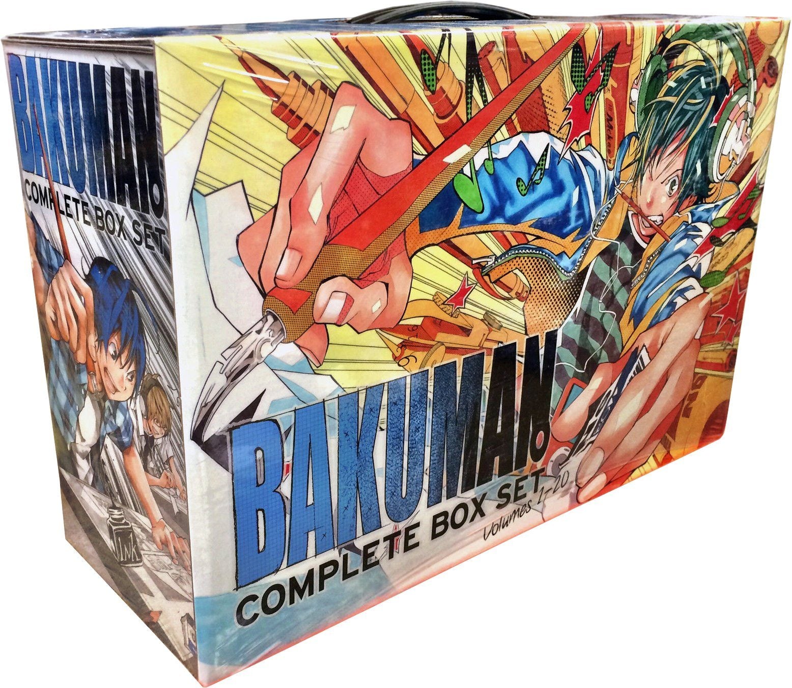 Bakuman Complete Box Set Vol. 1-20 by Tsugumi Ohba & Takeshi Obata - Paperback Manga for Teens Ages 14+ | Perfect Gift for Anime Fans & Manga Collectors