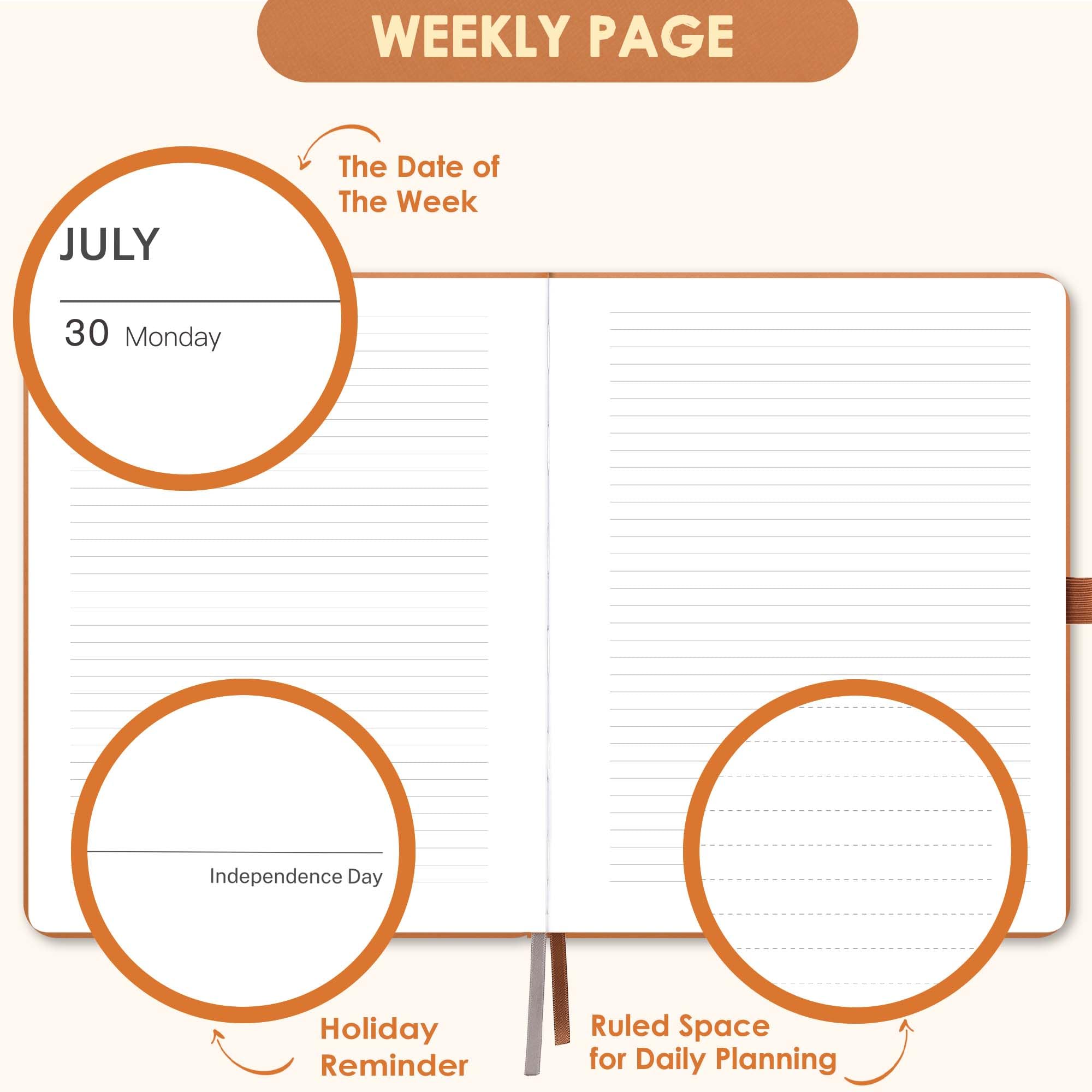 2025-2026 Weekly & Monthly Planner - 8