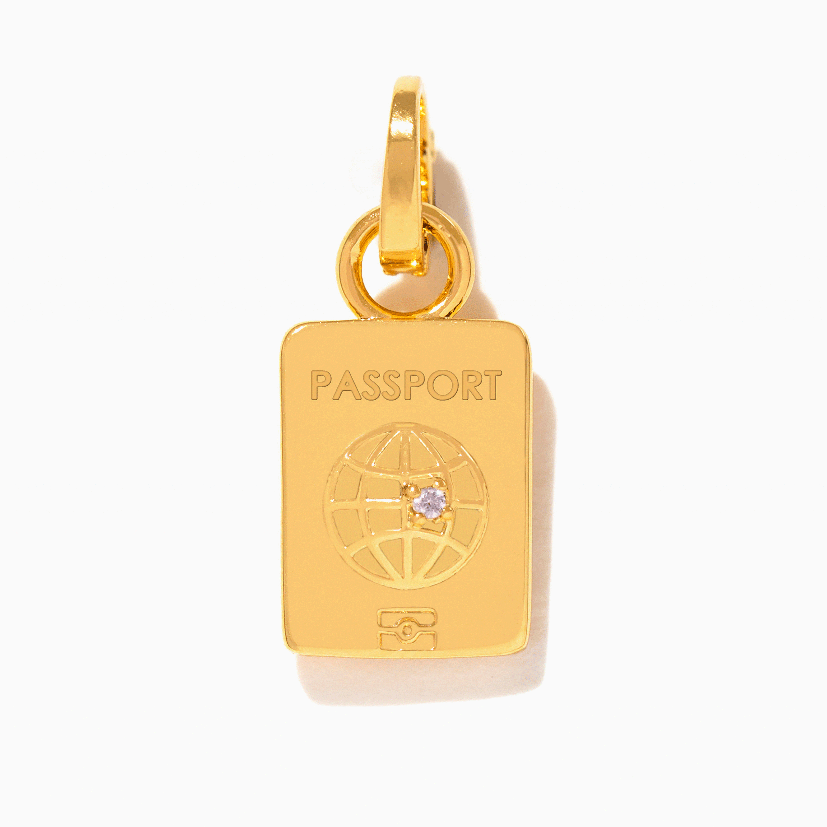Passport Charm Necklace - Travel Inspired Jewelry for Women | Perfect for Wanderlust, Vacations & Adventure Gifts