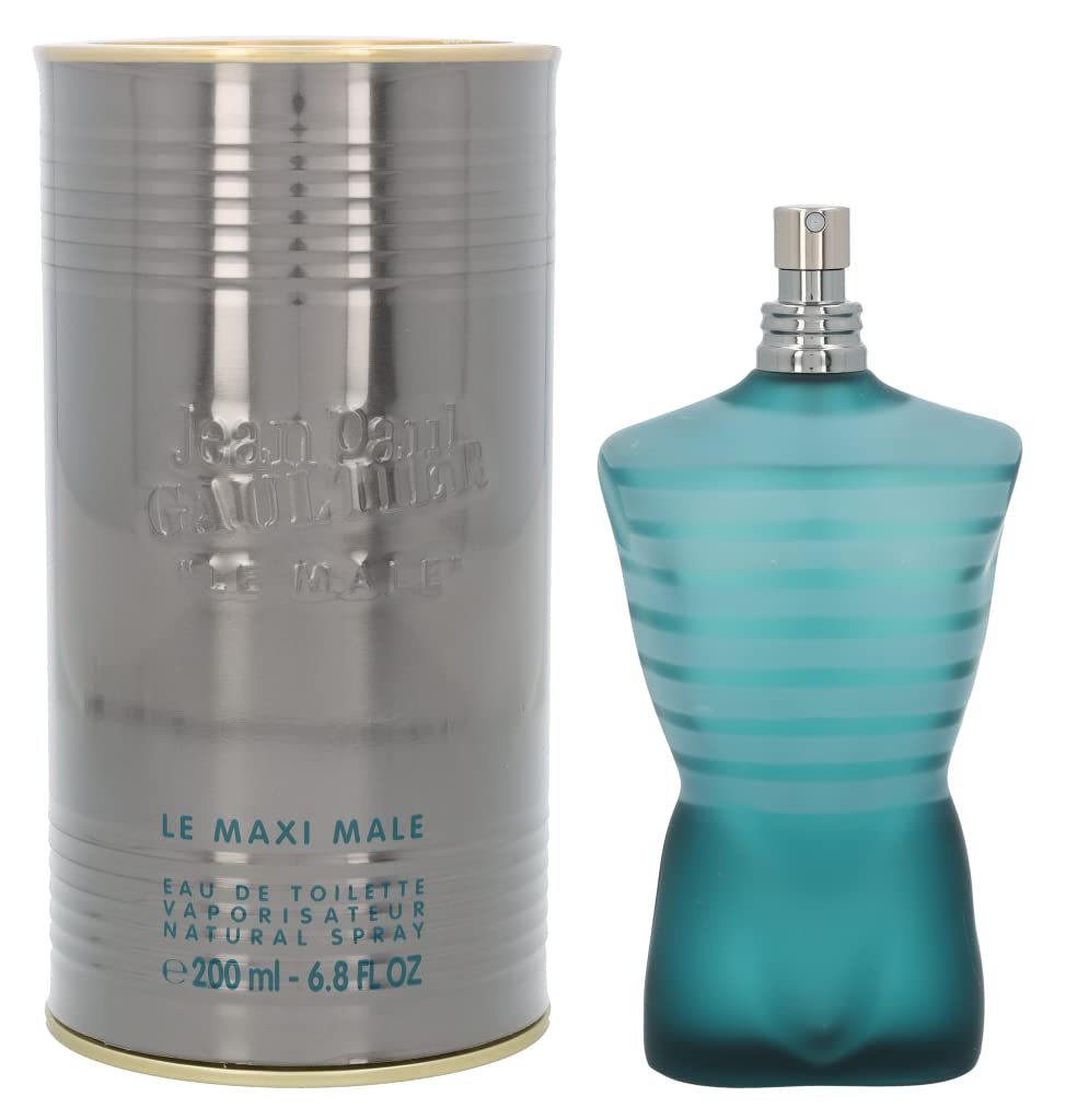 Le Male by Jean Paul Gaultier Men's Eau de Toilette Spray - 6.7 oz | Classic Masculine Fragrance for Date Night & Special Occasions