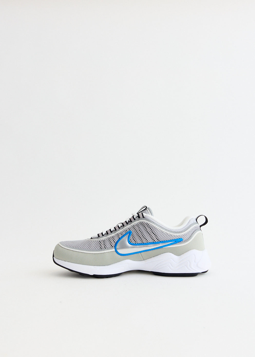 Nike Air Zoom Spiridon OG 'Metallic Silver' Retro Running Shoes - Men's Comfortable Athletic Sneakers for Jogging, Gym Workouts & Casual Streetwear