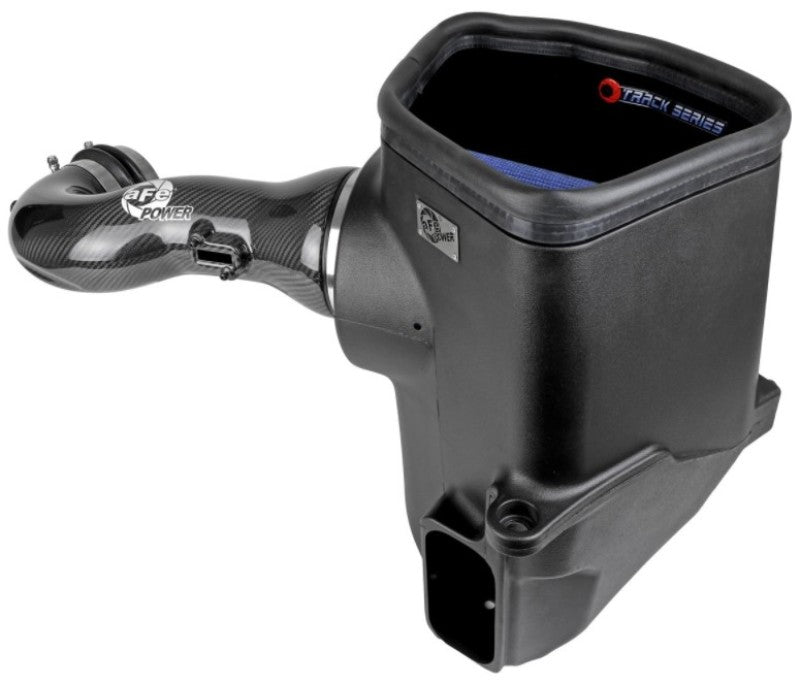 aFe 19-20 GM Trucks 5.3L/6.2L Track Series Carbon Fiber Cold Air Intake System with Pro 5R Filters - High Performance Air Intake for Silverado, Sierra & GMC Trucks - Off-Road & Street Racing Upgrade