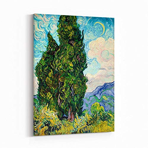 Two Cypress Trees