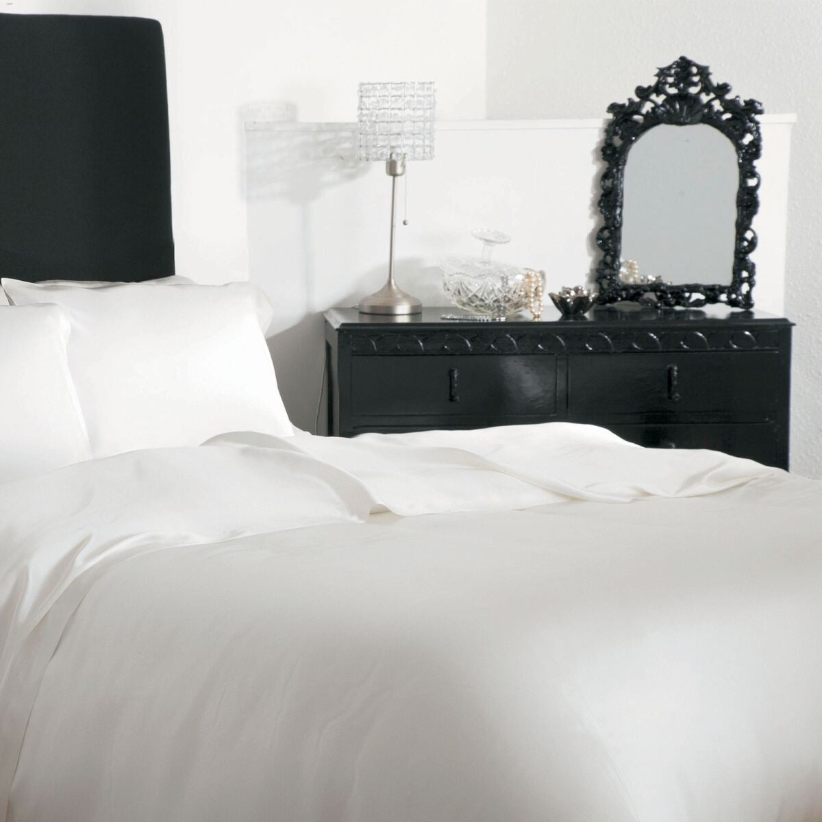 Belledorm 100% Mulberry Silk Duvet Cover - King Size Ivory - Luxury Soft Hypoallergenic Bedding for Master Bedroom & Guest Room