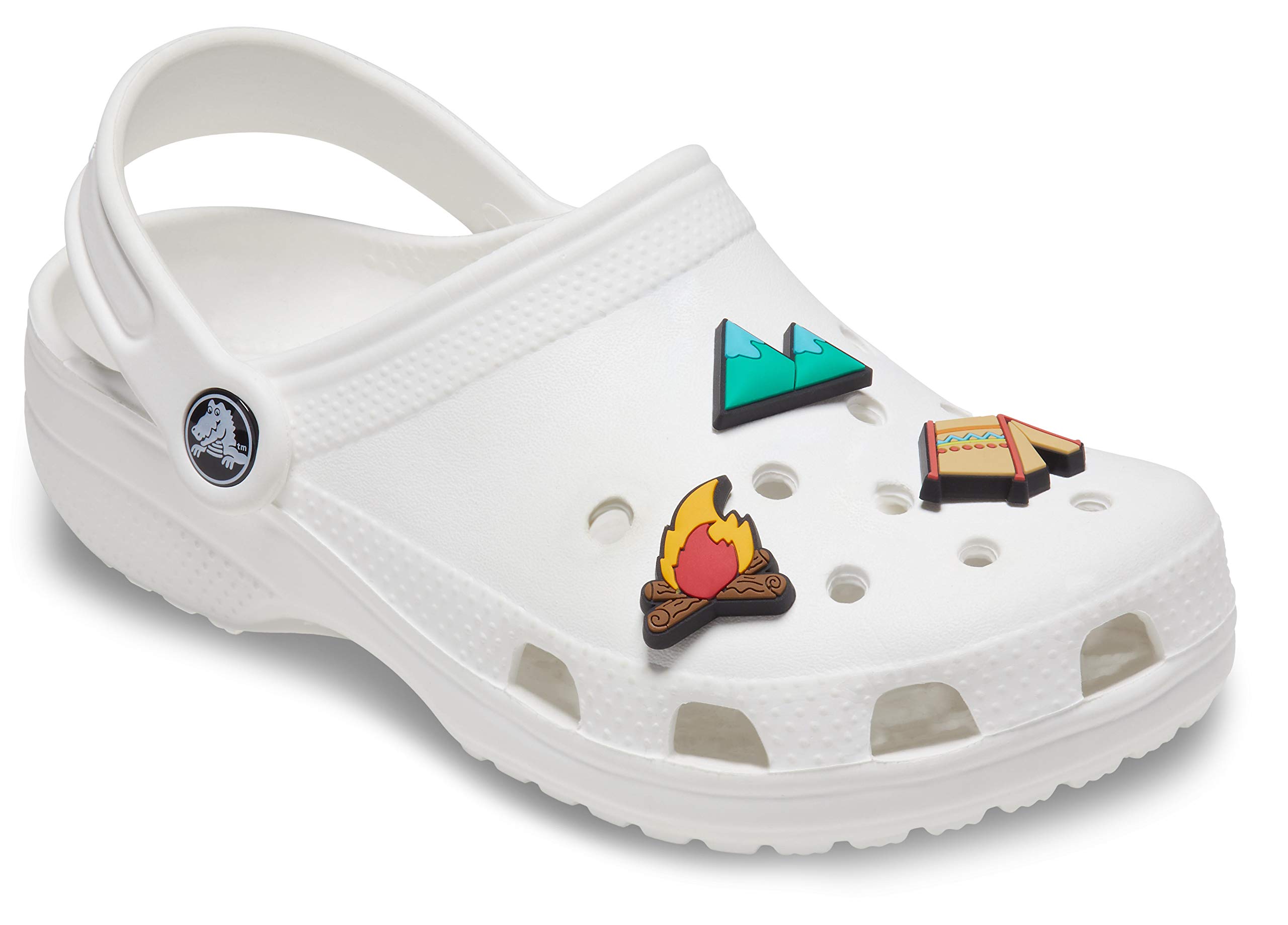 Crocs Classic Clog for Men & Women with 3-Pack Jibbitz Charms - Comfortable Slip-On Shoes for Casual Wear, Gardening, and Outdoor Activities