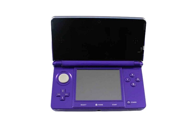 Nintendo 3DS Midnight Purple Portable Gaming Console - Handheld Video Game System for Kids & Adults - Perfect for Travel, Commuting & Home Entertainment