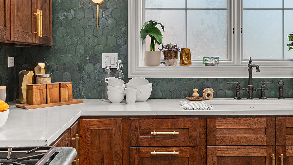 Spring Hill Hickory Cabinet Samples - Premium Wood Cabinet Door Samples for Kitchen & Bathroom Remodeling - Perfect for DIY Home Renovation Projects