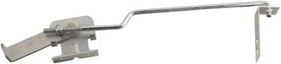 1254 Zinc Center Latch - Heavy Duty Cabinet & Furniture Hardware for Home, Office & RV Use