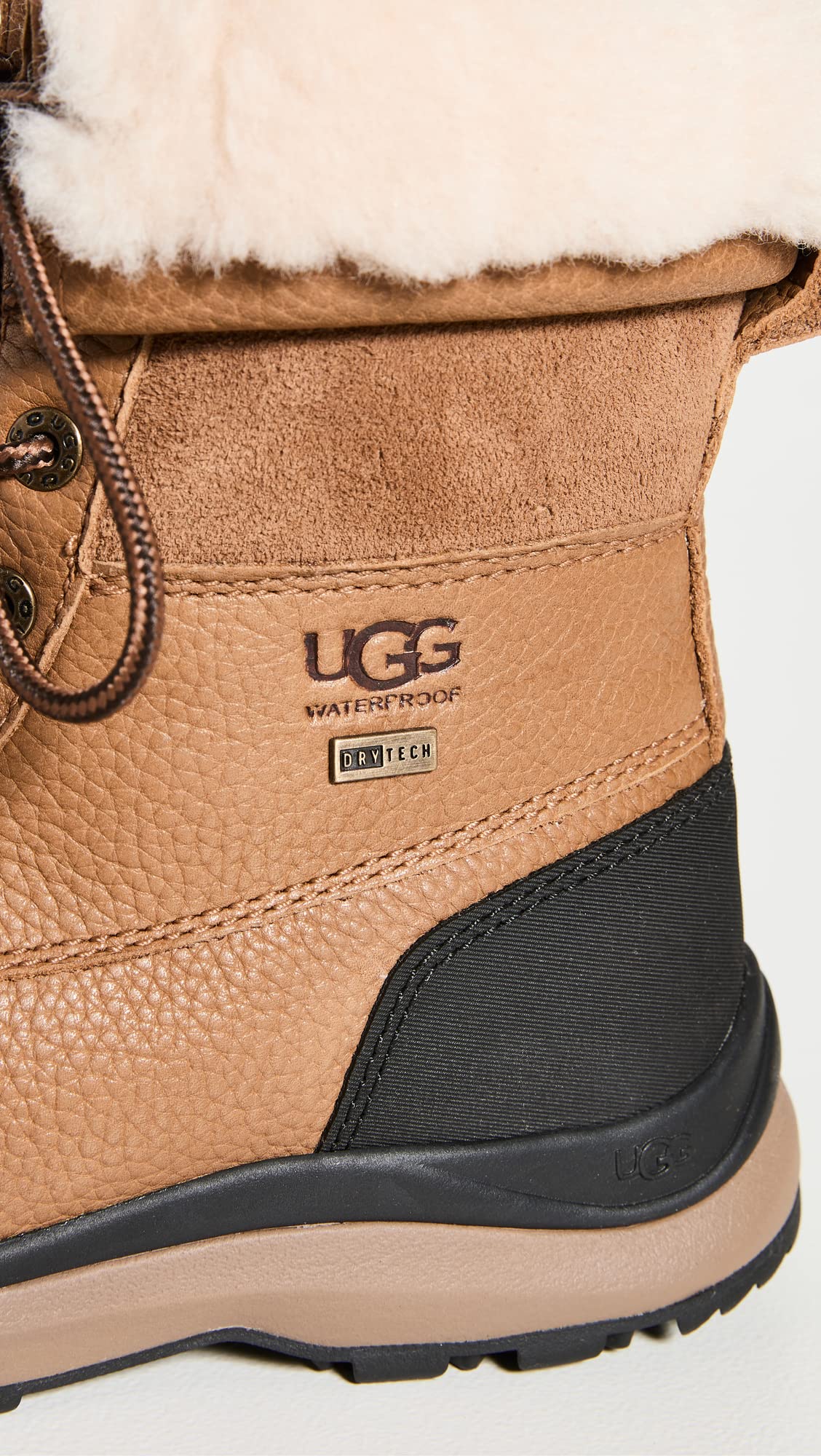 UGG Women's Adirondack Boot III - Waterproof Winter Snow Boots for Women, Warm Shearling Lined Cold Weather Boots | Perfect for Snowy Days, Hiking & Outdoor Adventures