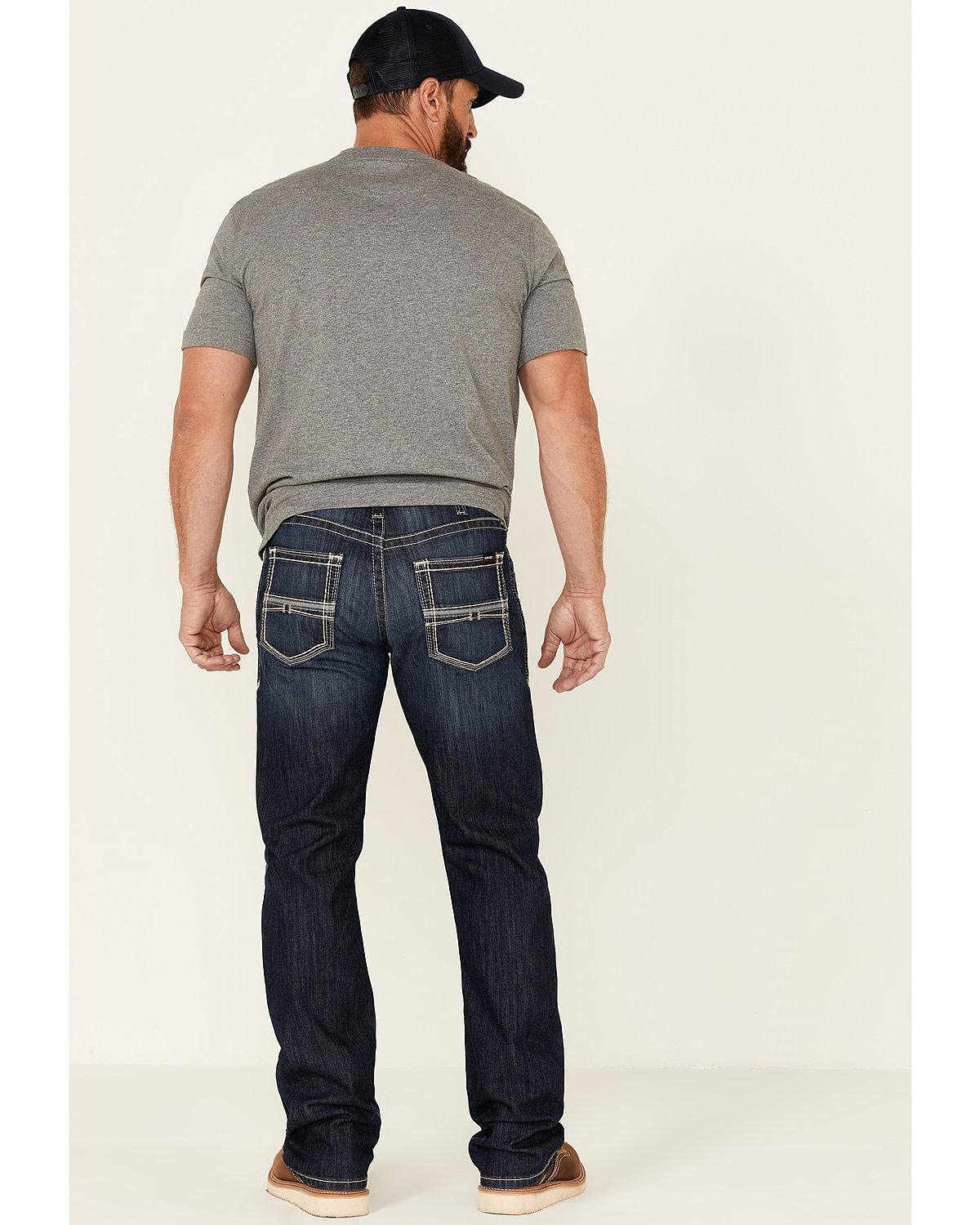 Ariat Men's FR M5 Straight DuraLight Stretch Coltrane Straight Leg Jeans - Durable Work Pants for Ranch, Farm & Outdoor Activities