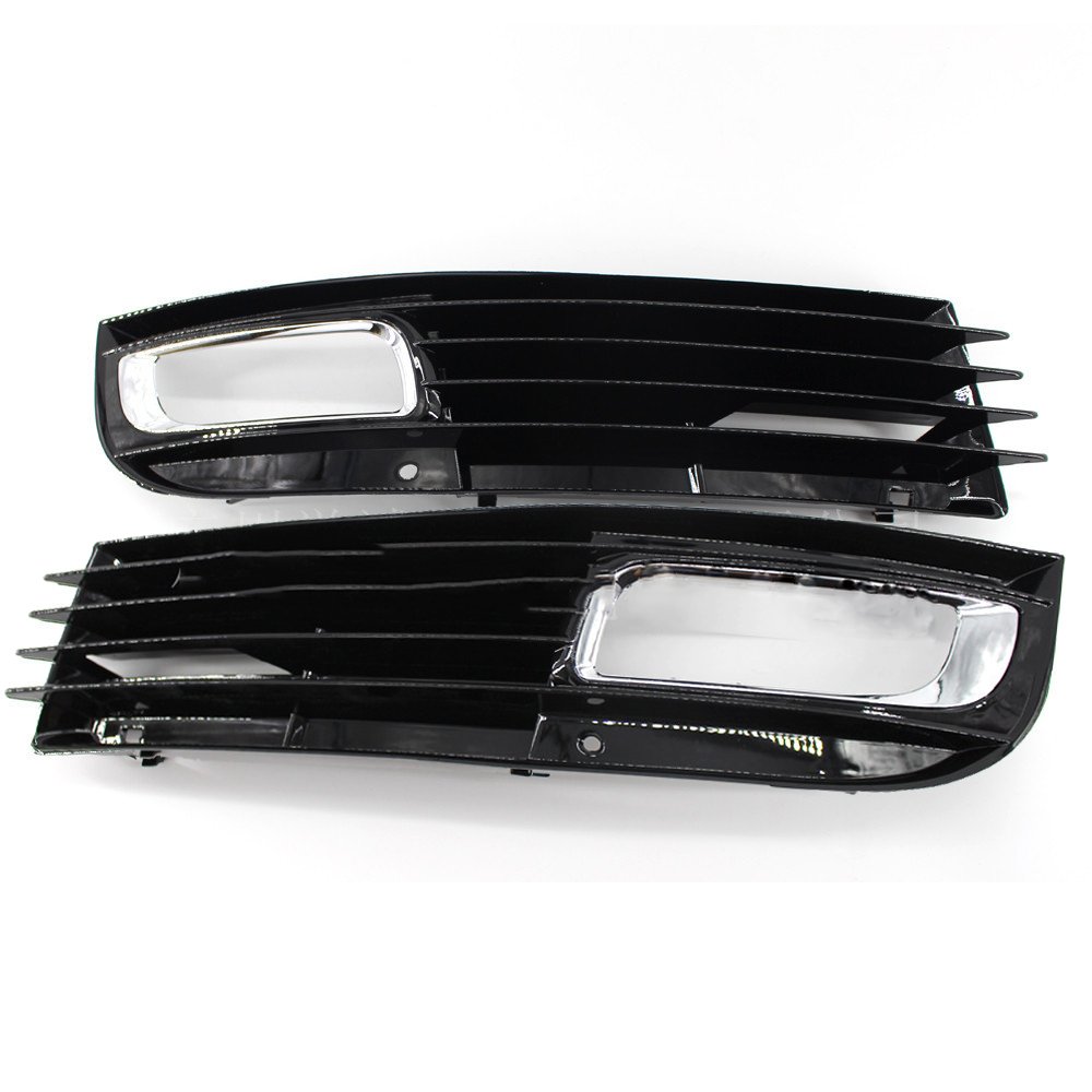 Audi A8 D3 Fog Light Cover Grille 2008-2010 - Durable Replacement for Car Front Vent