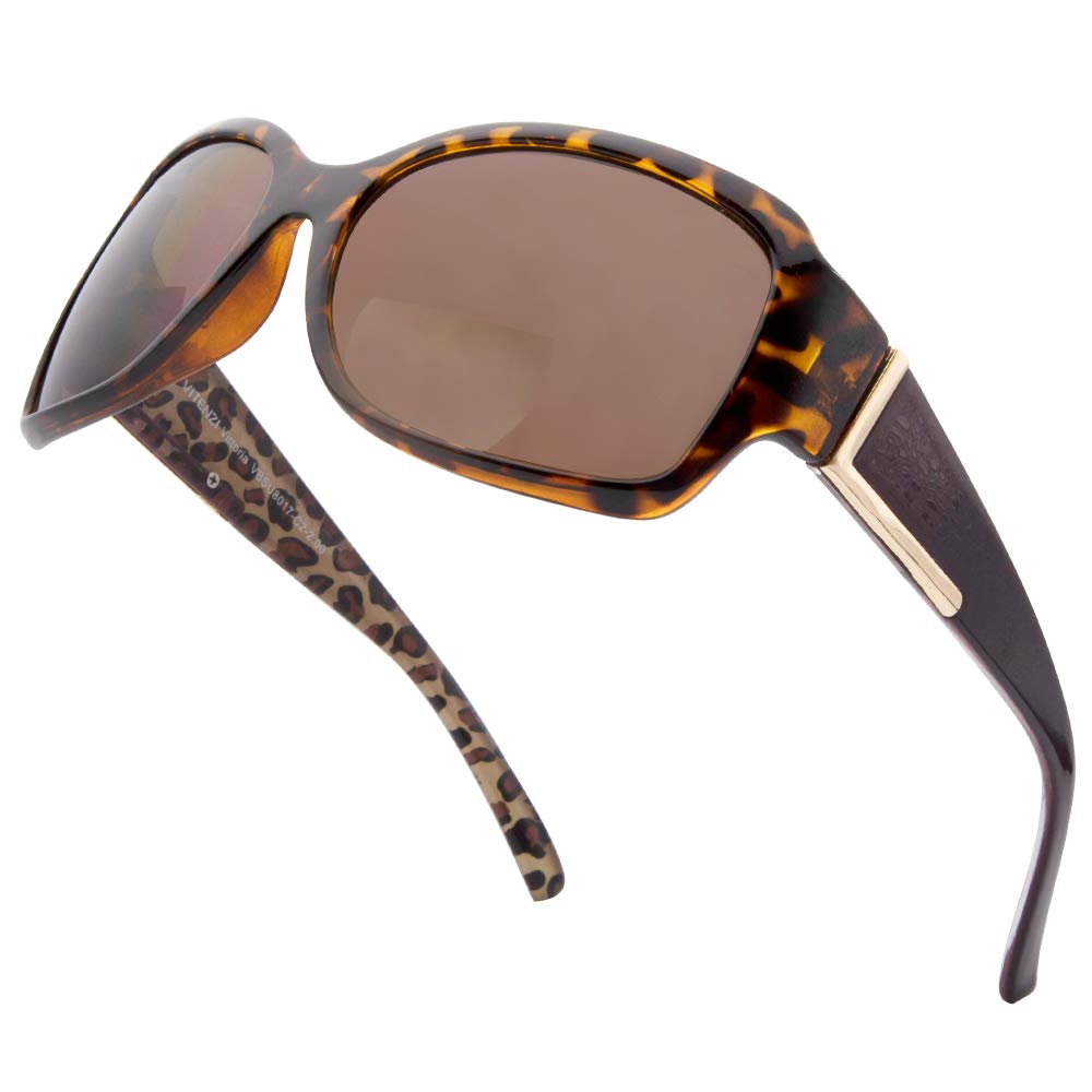 VITENZI Women's Butterfly Jackie O Sunglasses with Built-in Reading Glasses – Stylish Vittoria Readers for Outdoor Activities, Driving, and Reading in the Sun