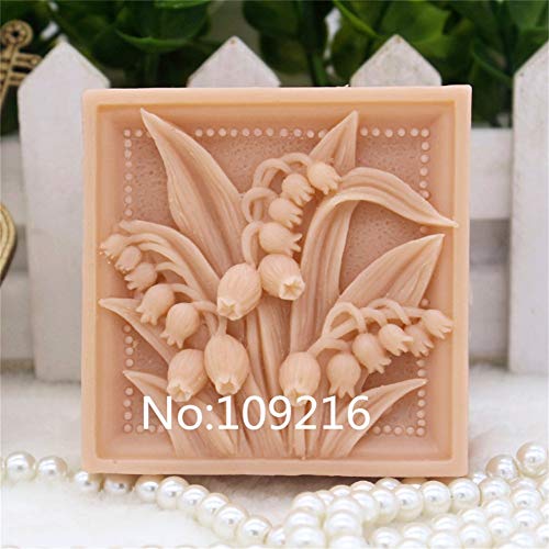 Premium Silicone Soap Molds - Bluebells & Canterbury Bell Flower Design for DIY Handmade Soap Making, Candle & Resin Crafts - Perfect Gift for Mother's Day, Wedding Favors & Home Decor by YSCEN