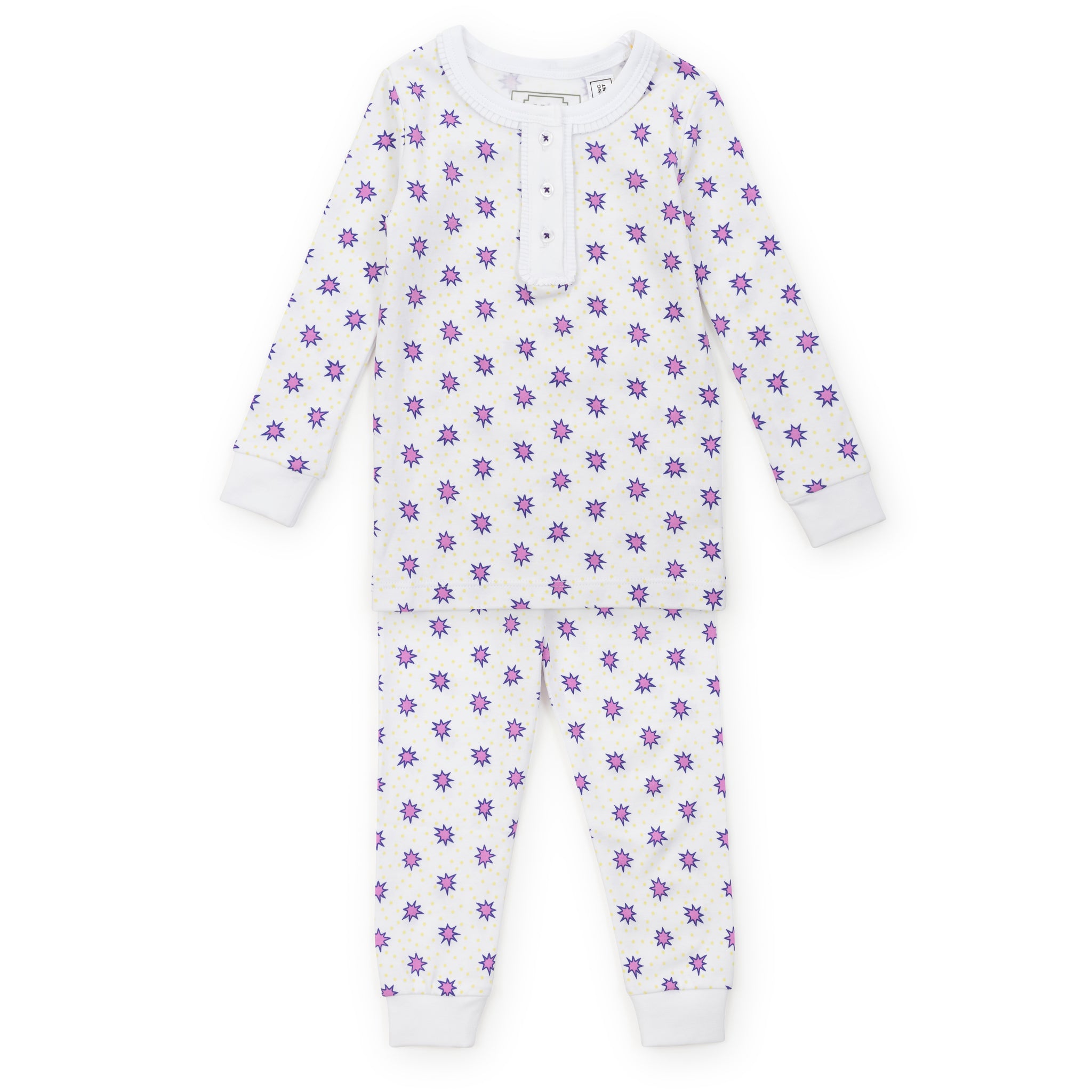 Alden Girls' Pajama Pant Set - Soft Cotton Sleepwear with Pop Stars Print | Perfect for Sleepovers, Bedtime & Lounge Wear