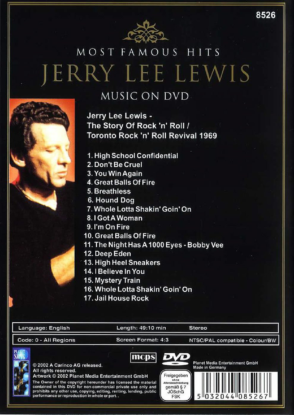 Jerry Lee Lewis Music & Merchandise - Classic Rock & Roll Albums, Vinyl Records & Collectibles for Fans | Perfect for Home Decor, Gifts & Music Lovers