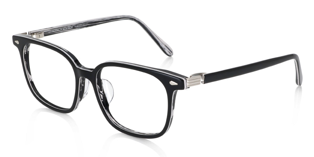Classic Acetate 023 Eyeglasses - Lightweight & Stylish Frames for Men & Women - Perfect for Reading, Working & Everyday Wear