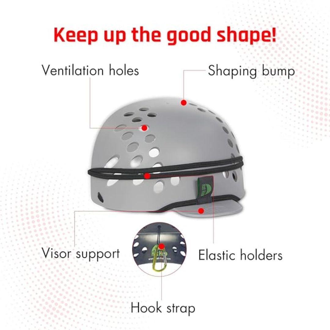 Stylish Grey Hat for Men & Women - Trendy Unisex Baseball Cap for Outdoor Activities, Sports & Fashion