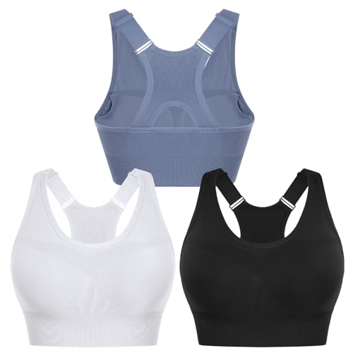 Racerback--black+white+dark Blue
