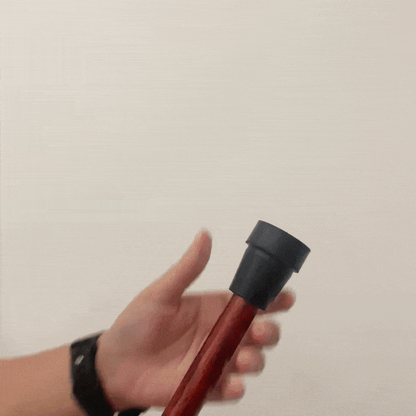 Sky Med Quad Cane Tip - Non-Slip Rubber Replacement Tips for Walking Canes - Perfect for Seniors & Mobility Assistance - Indoor/Outdoor Use