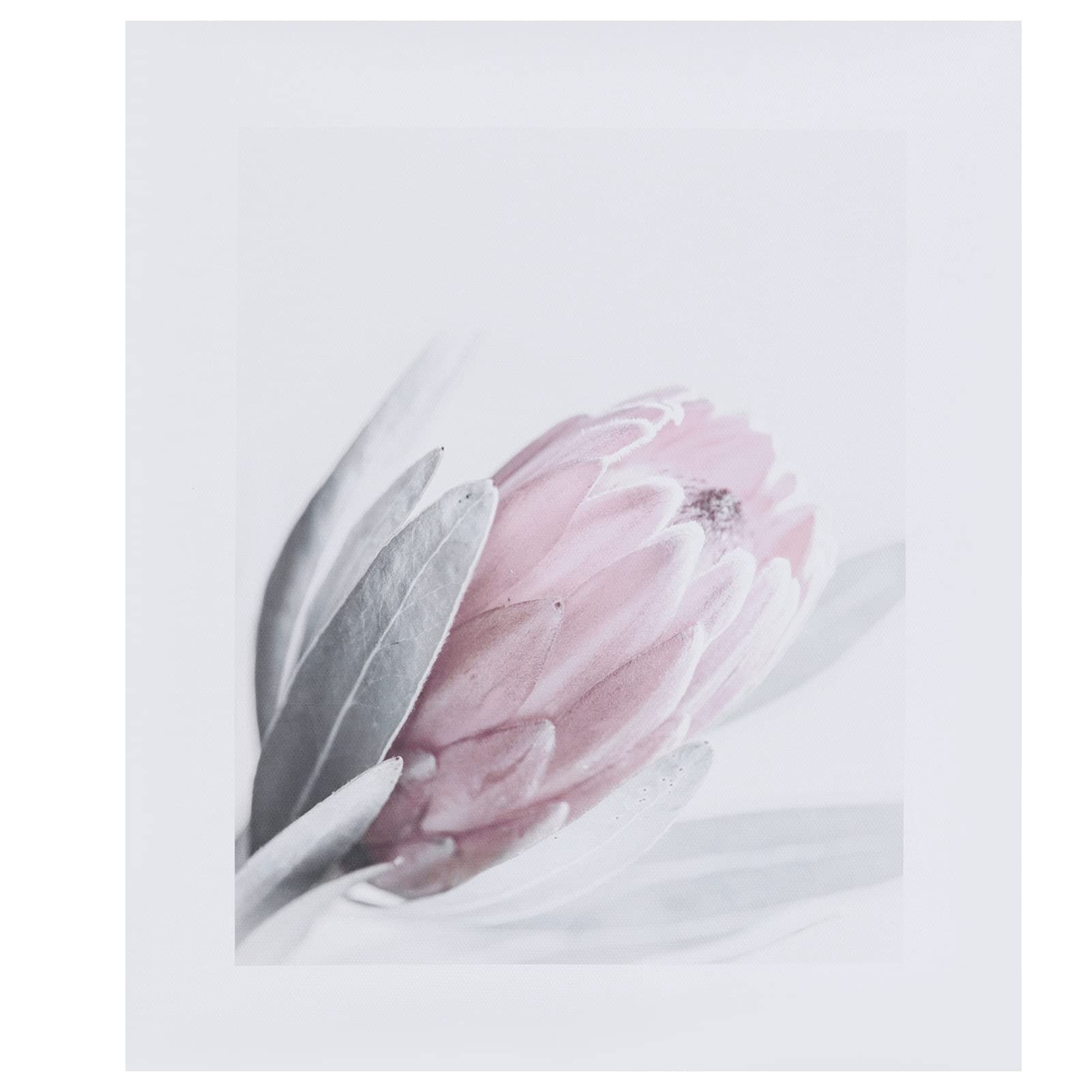 Frameless Pink Flower Canvas Wall Art - Hand Painted Modern Decor for Bedroom, Living Room, Office & Kitchen | Perfect for Home Decor & Gift Giving