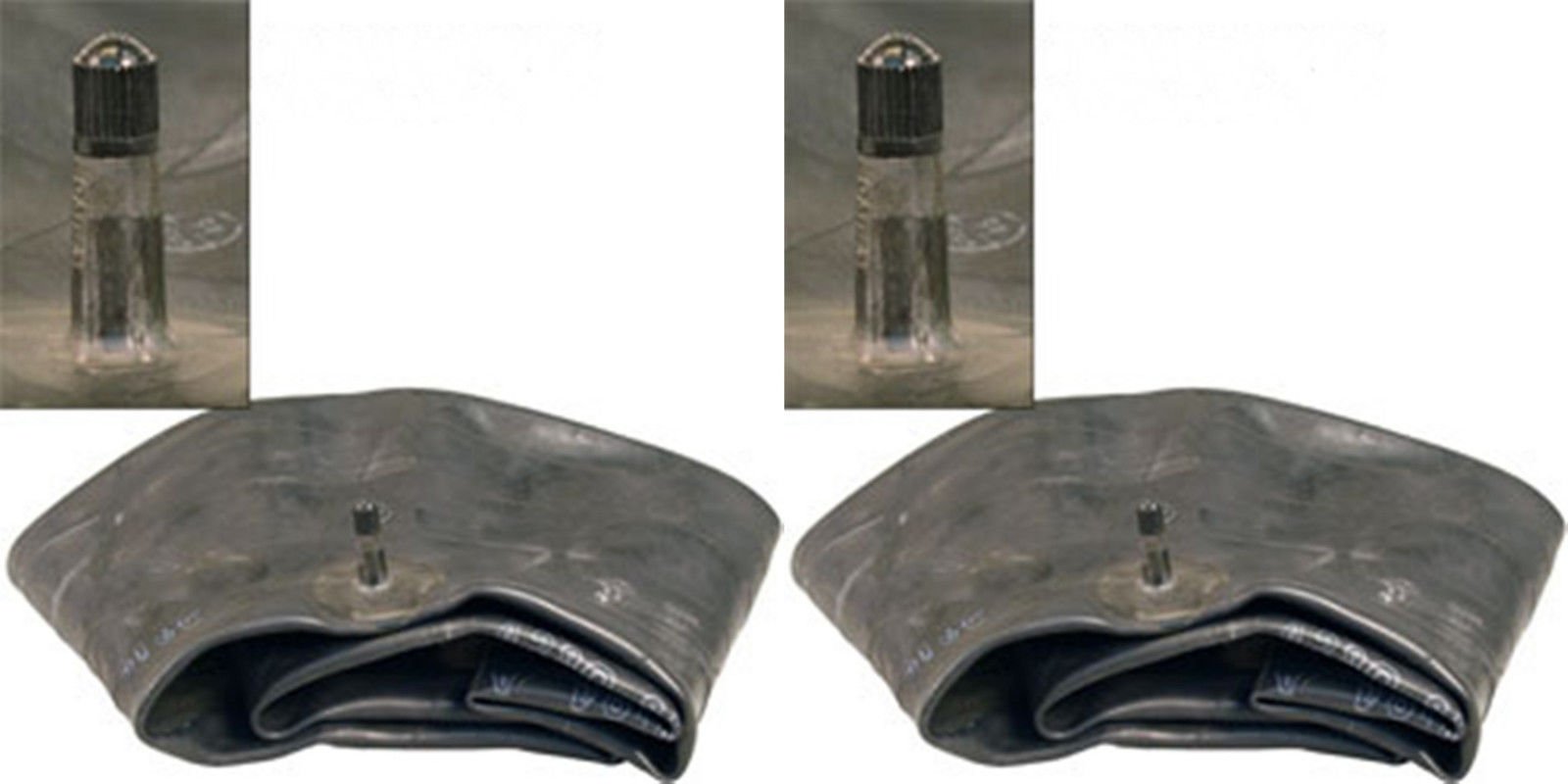 Set of Two 18x8.50-8 & 18x9.50-8 Heavy Duty Inner Tubes for Lawn Mowers, Golf Carts & Utility Vehicles - TR13 Valve - Perfect for Replacement & Outdoor Maintenance