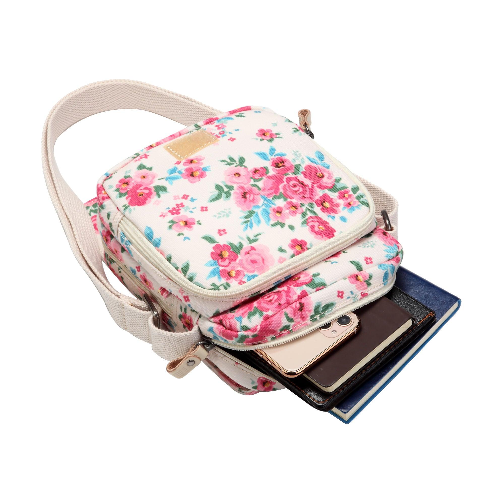 TRP0239 Troop London Classic Canvas Crossbody Bag - Stylish & Durable for Travel, Work & Everyday Use