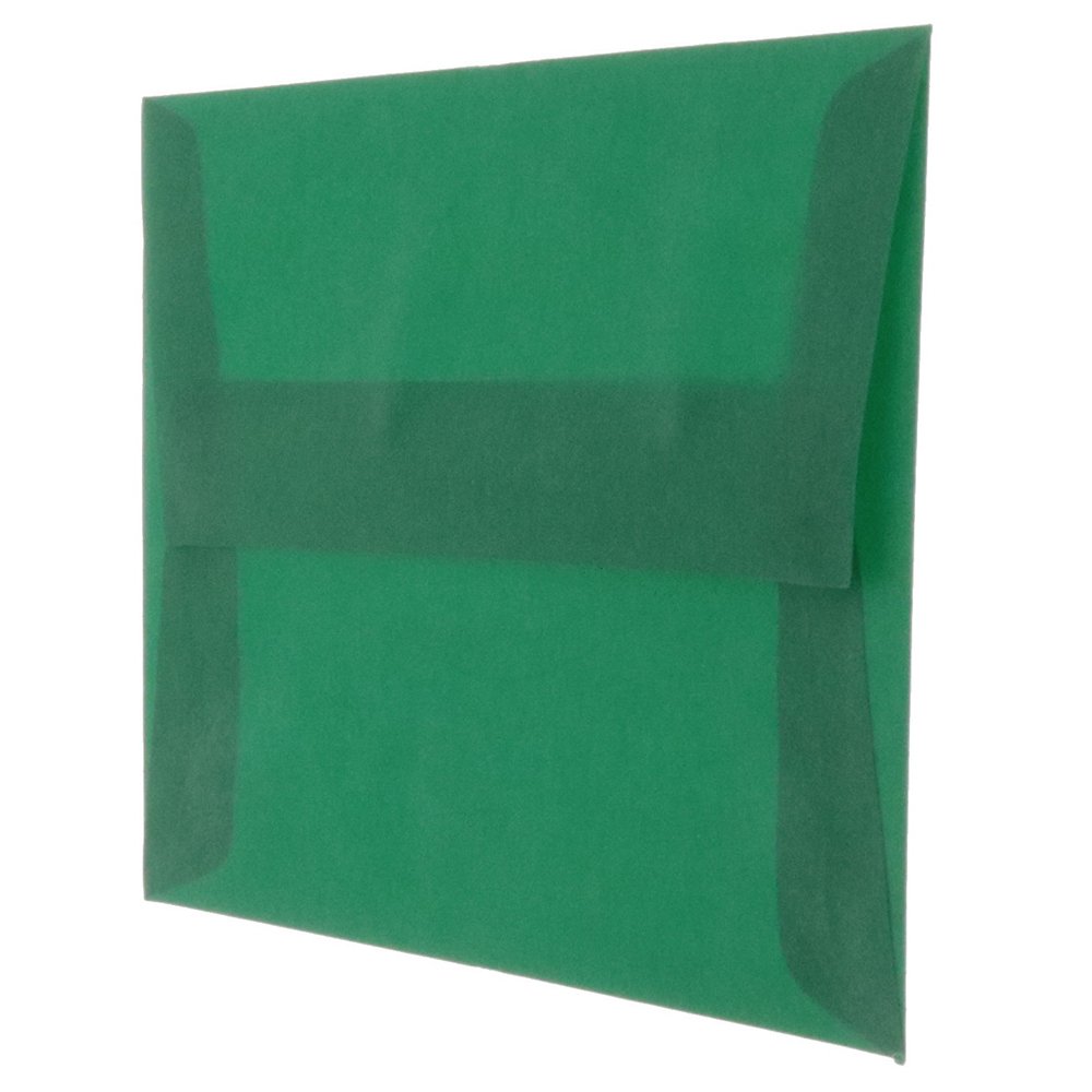JAM PAPER A6 Translucent Vellum Envelopes 4.75
